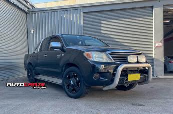 TOYOTA HILUX 2WD (2005 ONWARDS) ROCKSTAR XD MATTE BLACK